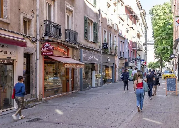 Cosy Dans Les Rues Pietonnes גרנובל